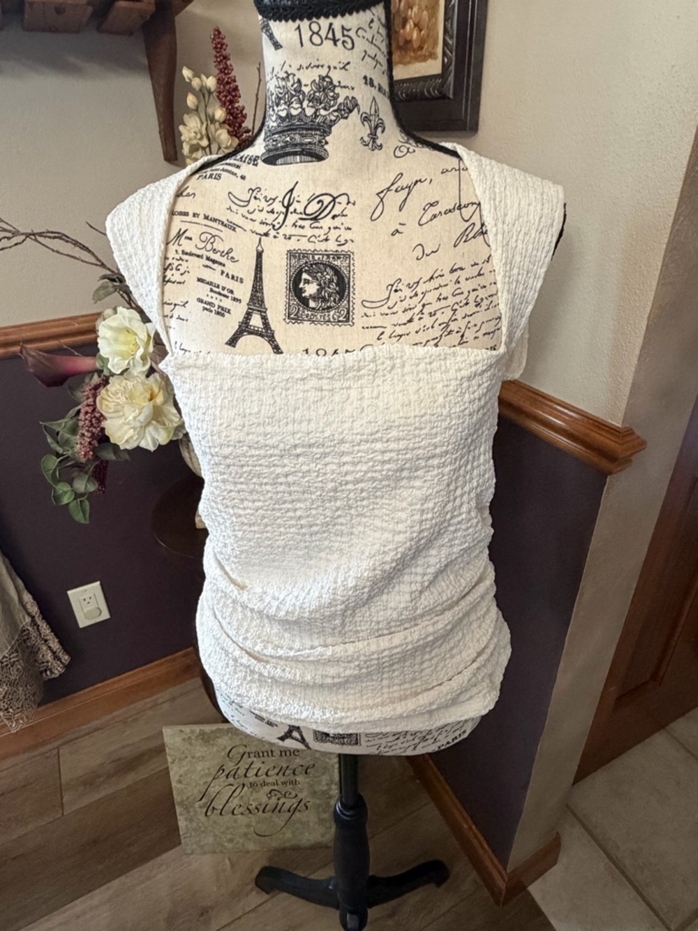 Abercrombie & Fitch Ava Textured Top - Picture 2 of 7
